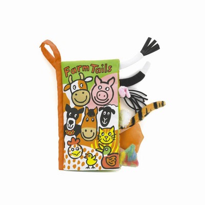 Jellycat Farm Tails Activity Books Australia | 816392KRV